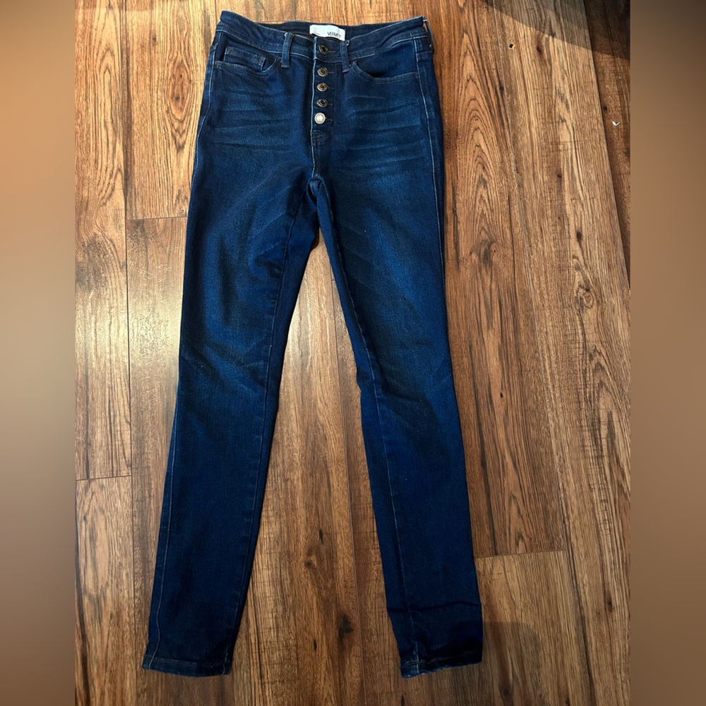 Vervet Los Angeles - Dark Wash High Rise Jean